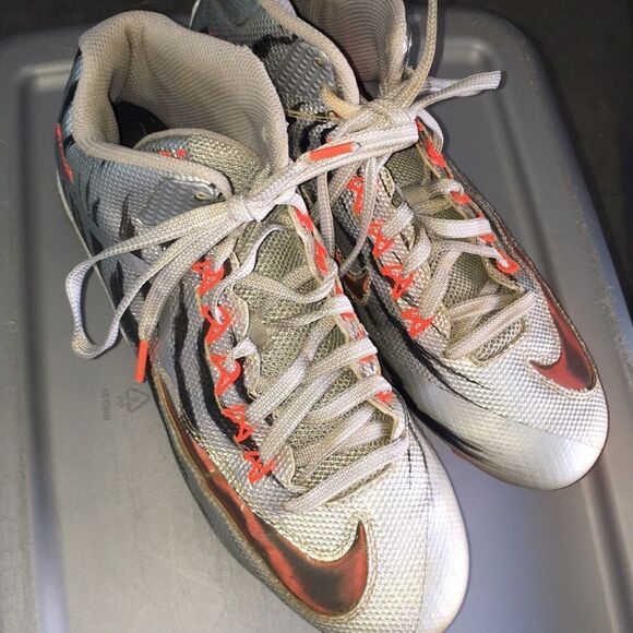 Rare Nike Hitop Alpha Soccer Futbol Cleats shoes - Picture 1 of 6